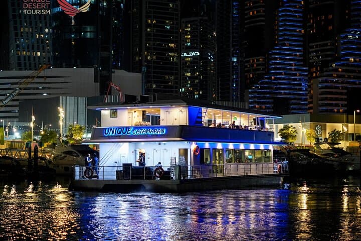 Dubai Marina Sunset Catamaran Dinner Cruise with Skyline Views photo 3
