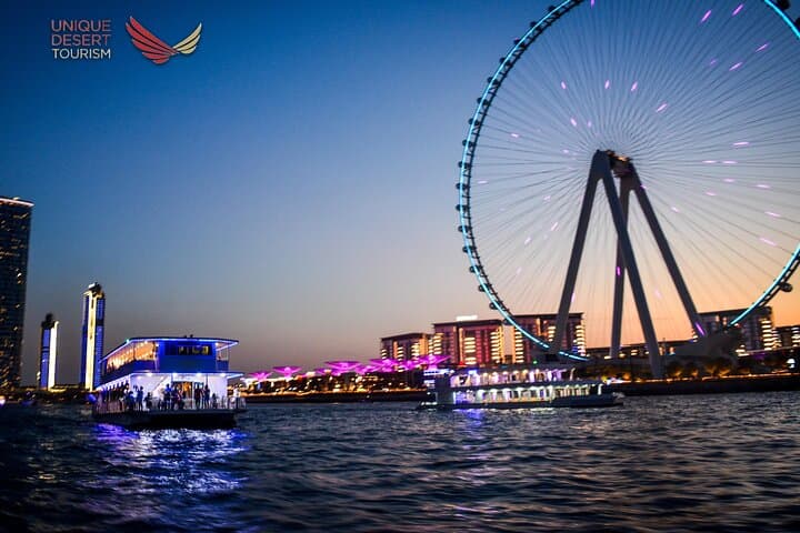Dubai Marina Sunset Catamaran Dinner Cruise with Skyline Views