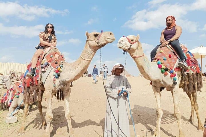 Sunrise & Sunset Camel Ride Around the Giza Pyramids — Sahara of Giza Experience photo 2