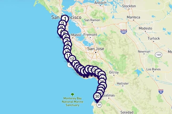 Pacific Coast Highway Audio Driving Tour: San Francisco to Monterey Guide photo 3