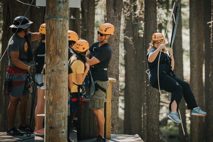 Cypress Hills Zipline Adventure: 6-Line Forest Canopy Tour Near Maple Creek photo 3