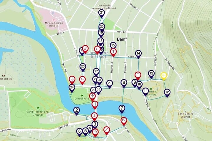 Banff Audio Walking Tour — Self-Guided Smartphone Route Along Banff Avenue photo 3