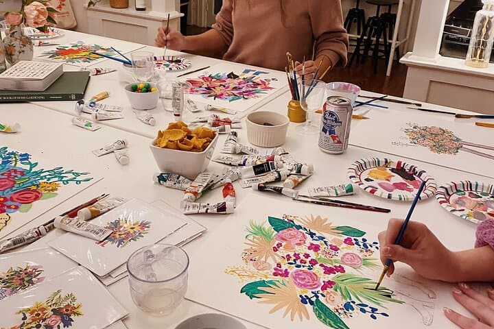 Gouache Workshop in Savannah’s Starland: Paint, Sip, and Explore photo 3