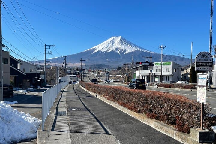 Mt Fuji Panoramic Day Tour: Hoto Lunch, Sake Tasting & Onsen Views photo 3