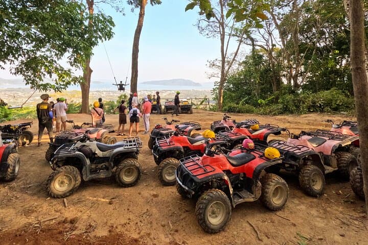 Phuket Paradise ATV and Zipline Adventure — Jungle Trails, Big Buddha Views & Treetop Zipline