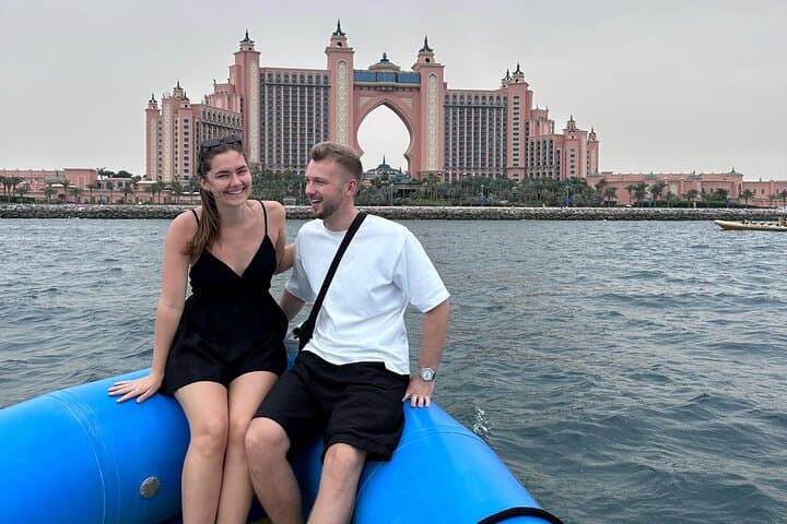 Dubai Speedboat Tour: 60-Min Guided Cruise to Burj Al Arab & Atlantis photo 3