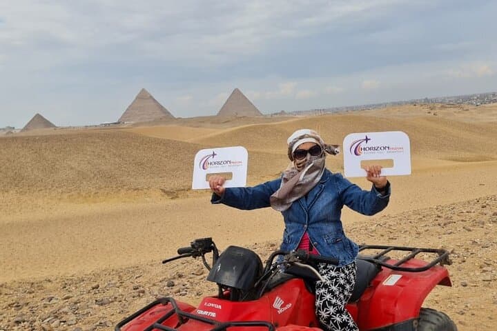 ATV Ride at the Pyramids: 1-Hour Desert ATV Experience Near Giza