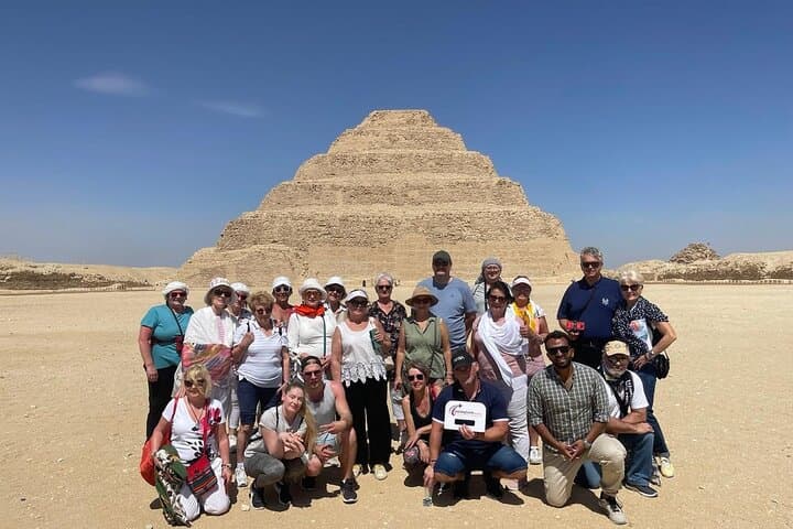 Private Full-Day Tour from Cairo to Memphis, Saqqara & Dahshur Pyramids