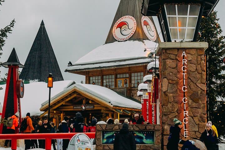 Visit Santa Claus Village: Arctic Circle Tour from Rovaniemi