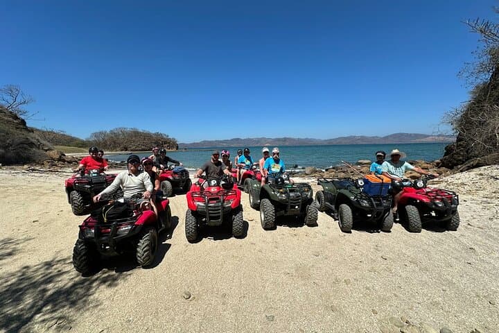 Private Jungle Beach ATV Tour — Playa Flamingo, Costa Rica (Sunset Beach Ride)