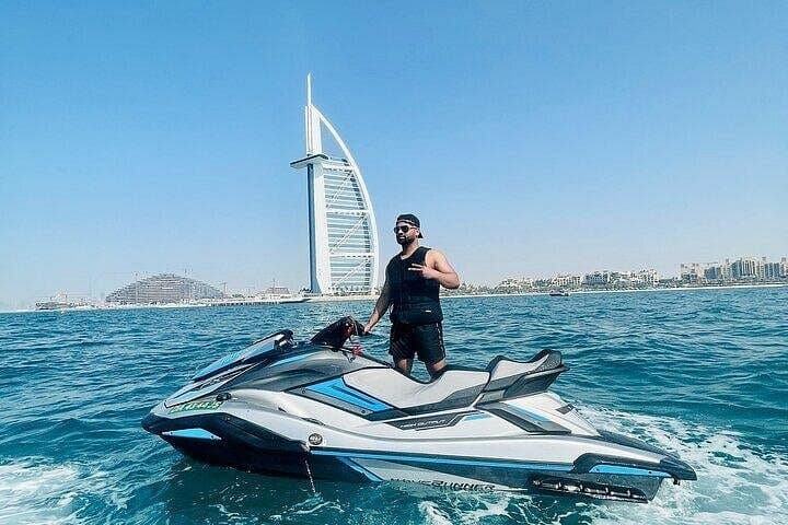 30-Minute Private Jet Ski Ride in Dubai with Burj Al Arab & Atlantis Views photo 2