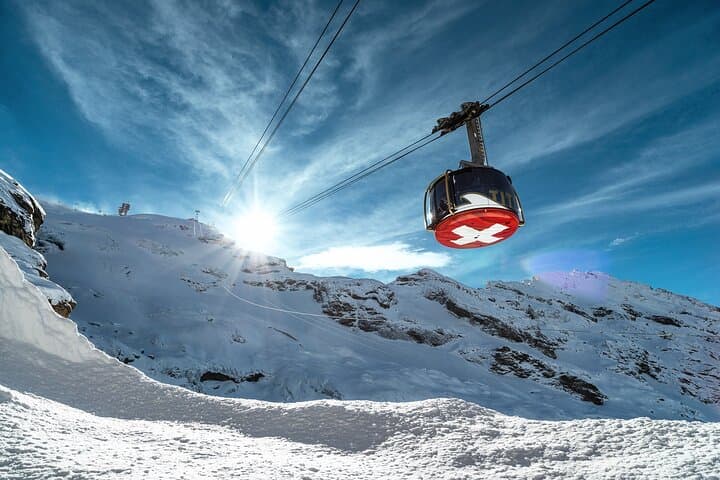 Mount Titlis Rotair & Ice Flyer: Full-Day Lucerne Trip from Zurich