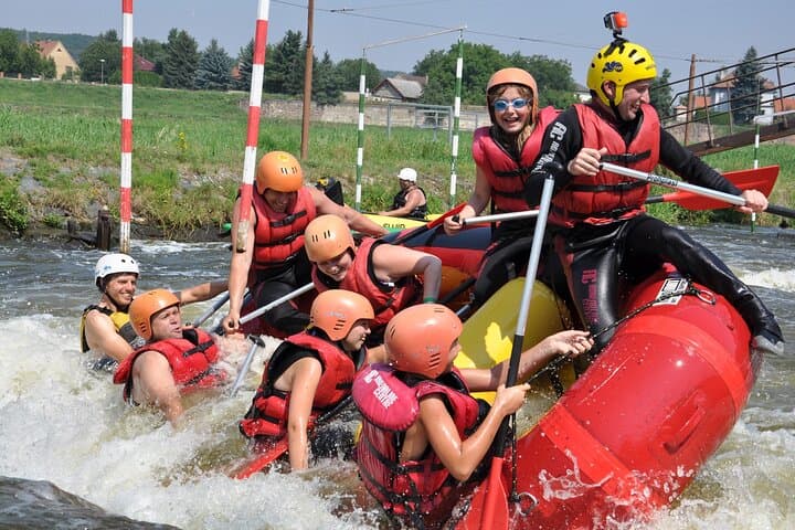 Vltava Rapids: White Water Rafting Near Prague
