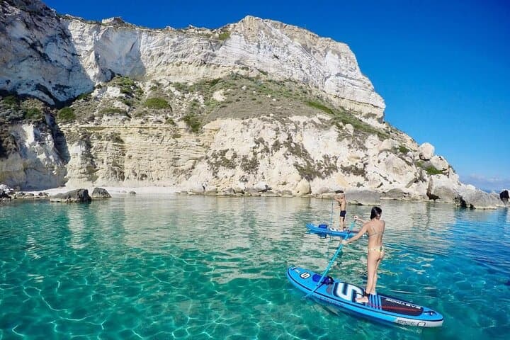 Stand Up Paddle to the Devil's Saddle: SUP Tour Along Cagliari’s Sella del Diavolo