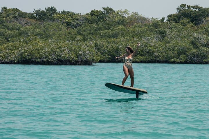 Efoil FliteBoard in Barú, Cartagena — Daypass, Transport & Mangrove Flyover