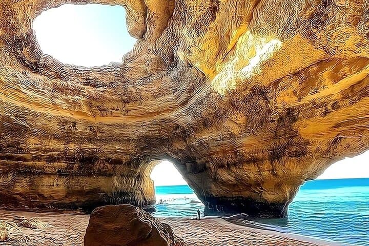 Benagil Cave Kayak Tour from Praia da Marinha: Sea Arches, Hidden Beaches & Coastal Lore