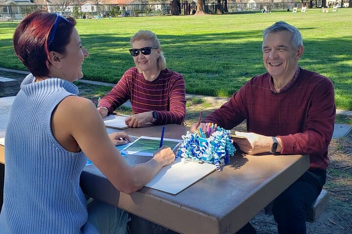 Private Stress-Relief Drawing Class in San Jose — Mindful Art Reset photo 6