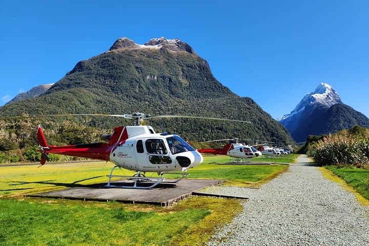 Milford Sound Helicopter Flight and Cruise from Queenstown: Half-Day Fiordland Adventure
