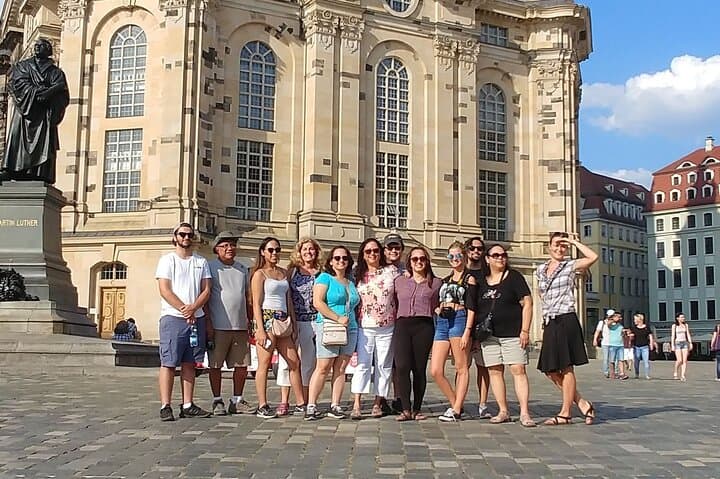 Day Trip from Prague to Dresden & Tisa Rocks: Historic Sights and Sandstone Hike