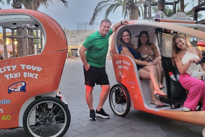 Nissa La Bella: 1h40 Electric Taxi-Bike Tour of Nice’s Old Town & Promenade photo 1