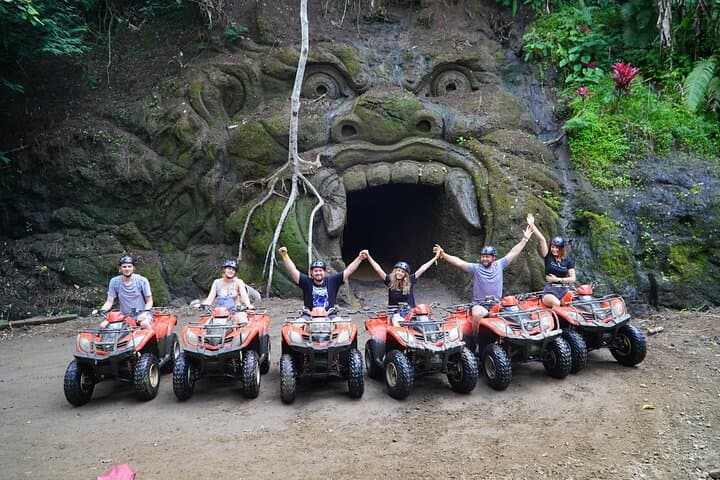 Ubud ATV Adventure: Quad-Bike Trails, Gorilla Cave & Cretya Infinity Pool