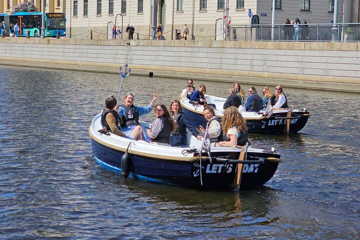Self-Drive Electric Boat in Gothenburg Canals — City Cruise & Fika Stops photo 5