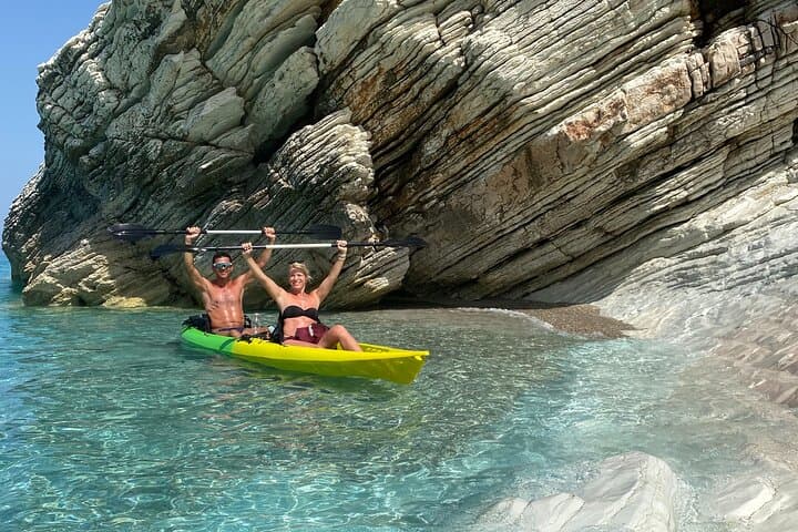 Paddle the White-Rock Coast: Kayak & SUP to Lukova Caves and Kroreza Beach photo 4