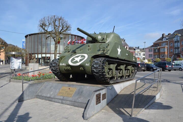 Private Tour to Battle of the Bulge Sites from Luxembourg — Bastogne War Museum & Mardasson