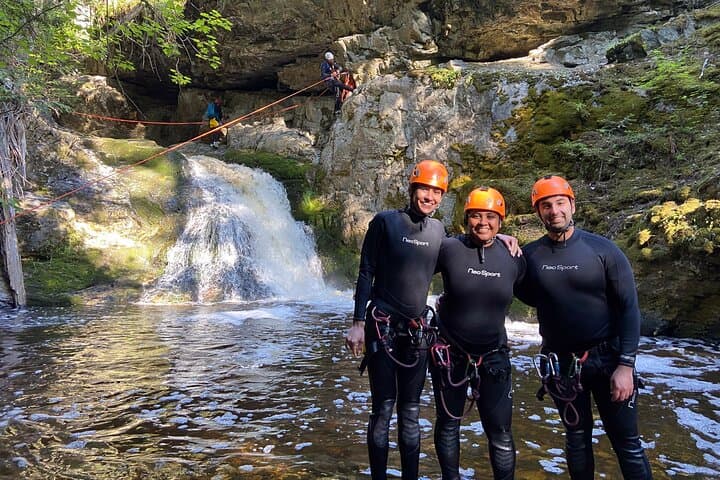 Adrenaline Canyoning in Kelowna: Waterfalls, Rappels & Natural Slides photo 6