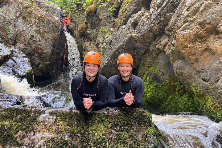 Adrenaline Canyoning in Kelowna: Waterfalls, Rappels & Natural Slides photo 2
