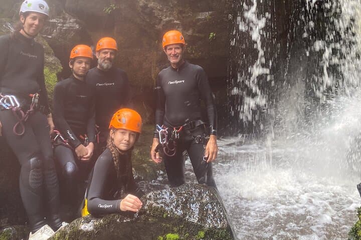 Adrenaline Canyoning in Kelowna: Waterfalls, Rappels & Natural Slides photo 3