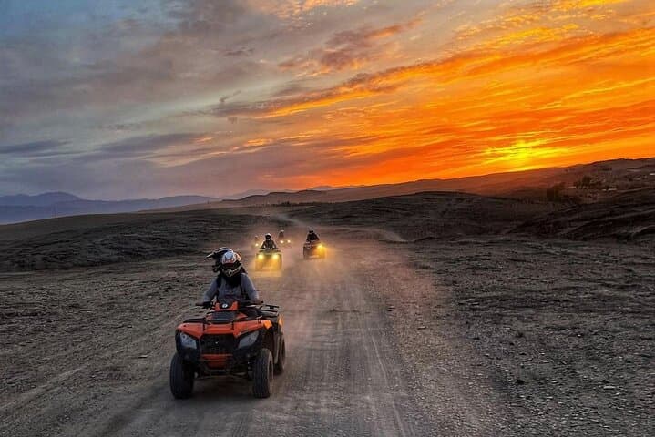 Agafay Desert Sunset Quad Bike Tour & Dinner Show from Marrakesh photo 5
