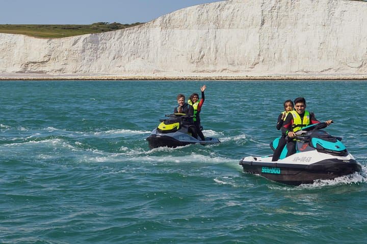 Seven Sisters Jet Ski Safari: Ride Chalk Cliffs & Coastal Wildlife from Newhaven photo 2