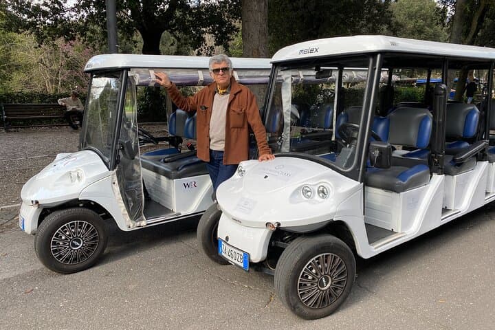 Glide Through Rome: 3-Hour Electric Golf Cart Tour with Gelato