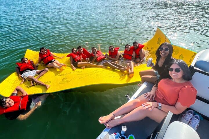 Lake Austin Pontoon Rental: Private 4-Hour Bachelorette & Bachelor Boat Party photo 3