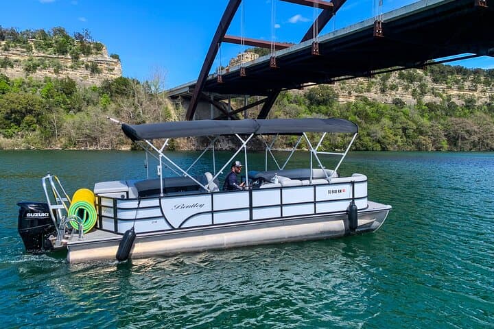 Lake Austin Pontoon Rental: Private 4-Hour Bachelorette & Bachelor Boat Party photo 2