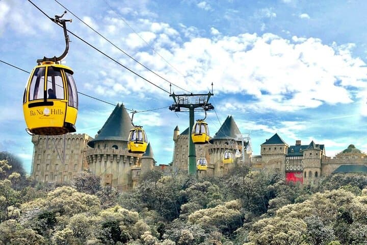 Ba Na Hills & Golden Bridge Day Trip from Hoi An — Cable Car, French Village & Linh Ung Pagoda photo 2