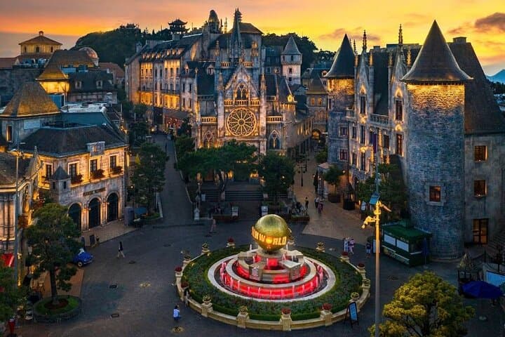 Ba Na Hills & Golden Bridge Day Trip from Hoi An — Cable Car, French Village & Linh Ung Pagoda photo 4