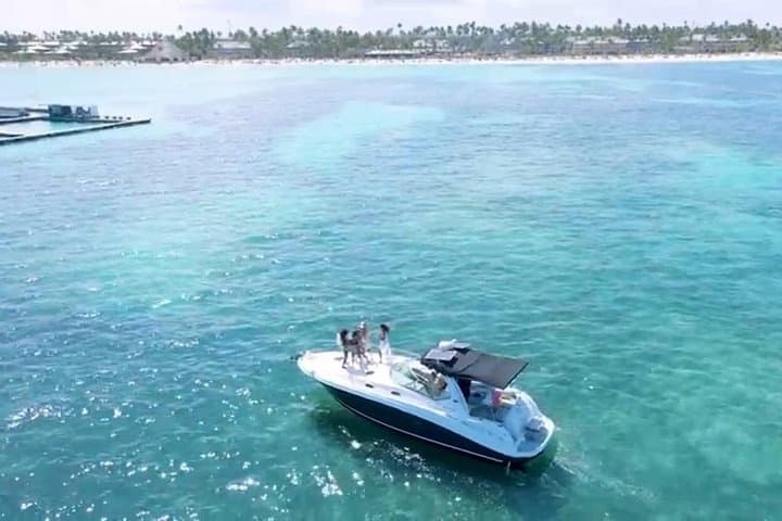 Punta Cana Sunset Yacht Cruise with Snorkeling, Private Beach & Natural Pool photo 4
