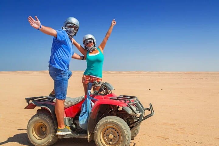 Hurghada Family Desert Safari: ATV, Buggy & Bedouin Village Experience