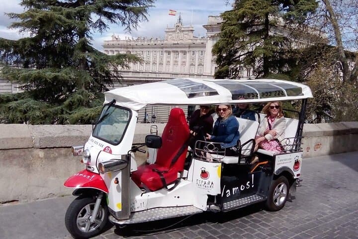 Explore Madrid by Electric Tuk-Tuk: Private 2-Hour City Highlights Tour photo 1