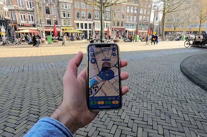 Amsterdam GPS App Self-Guided Walking Tour — Interactive Smartphone Game