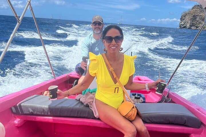 Soufriere Private Boat Tour — Snorkel, Mud Bath & Waterfall from St. Lucia photo 4