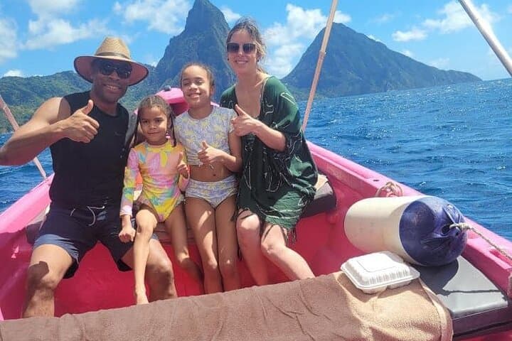 Soufriere Private Boat Tour — Snorkel, Mud Bath & Waterfall from St. Lucia photo 5
