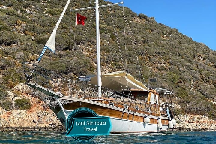 Private Boat Trip Around Kaş — Swim Four Bays, Turkish Mezze & Lycian Coast photo 3