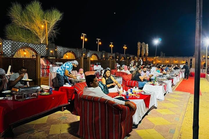 Red Dunes Desert Safari Dubai: Evening Dune Bashing, Camel Ride & BBQ Experience photo 3