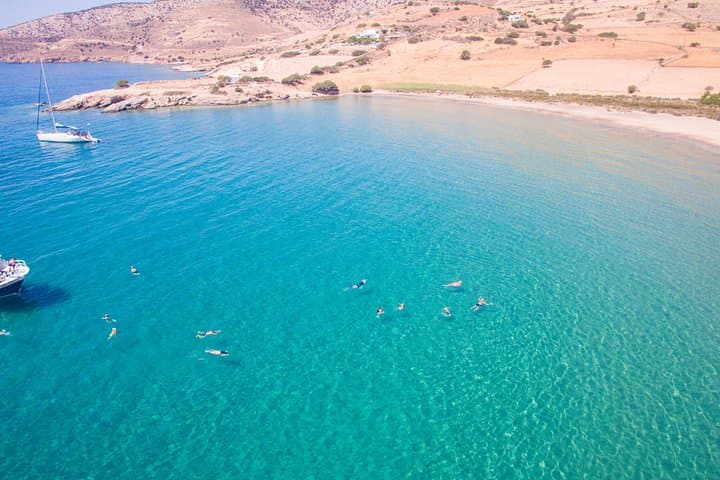 Rina's Cave and Koufonisia Day Cruise from Naxos – Swim, BBQ & Island Stops photo 4