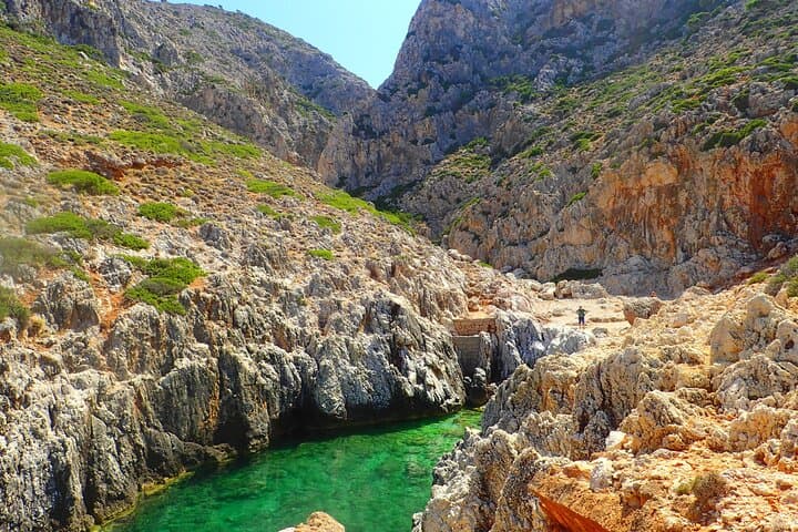 Katholiko Bay Hike from Chania: Caves, Monastery & Swim photo 3