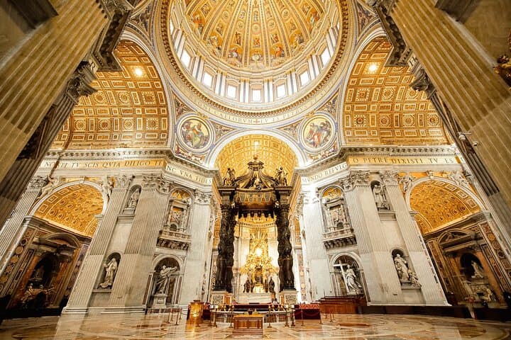 Inside St. Peter's Basilica: Guided Tour, Papal Tombs & Dome Climb photo 5