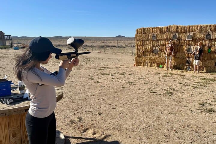 Paintball Target Shooting at Coyote Dry Lake — Joshua Tree Outdoor Range photo 4